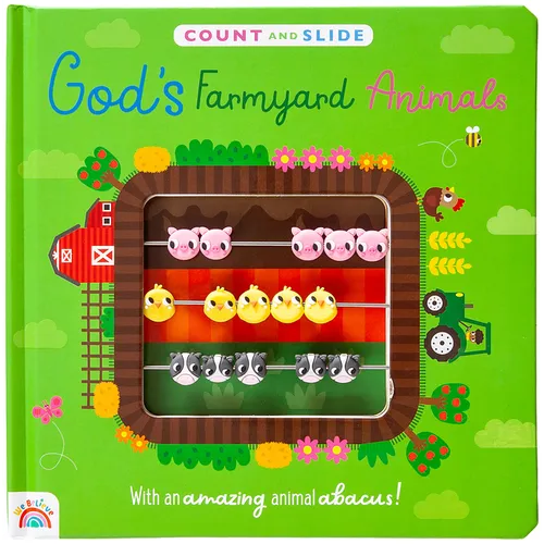 God's Farmyard Animals: A Count and Slide Book