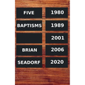 Five Baptisms