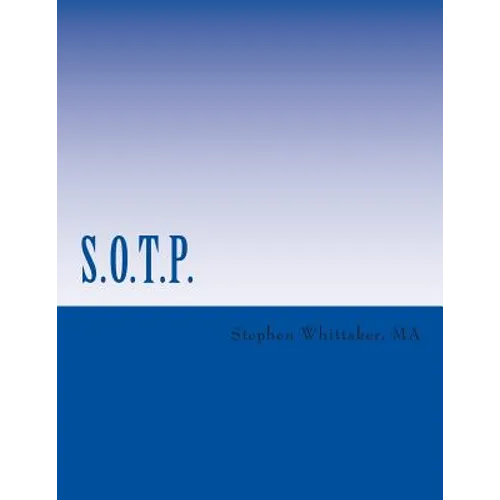 S.O.T.P.: Sex Offender Workbook