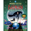 Merry Little Batman: A Sticker Storybook Adventure: Includes 100+ Sticker Scenes: Read Along, Connect Sticker Scenes, Finish the Story