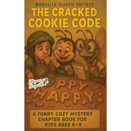 The Cracked Cookie Code: A Funny Cozy Mystery Chapter Book for Kids
