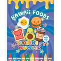 Kawaii Foods Color By Number: Coloring book for kids ages 4-8