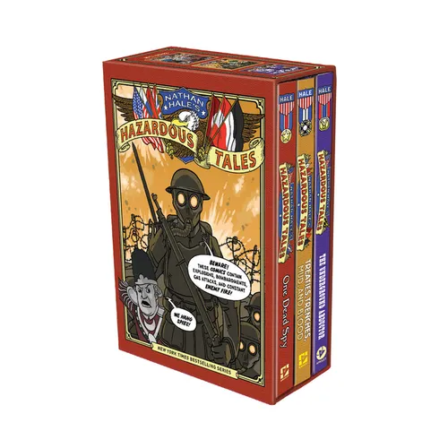 Nathan Hale's Hazardous Tales 3-Book Box Set: A Graphic Novel Collection