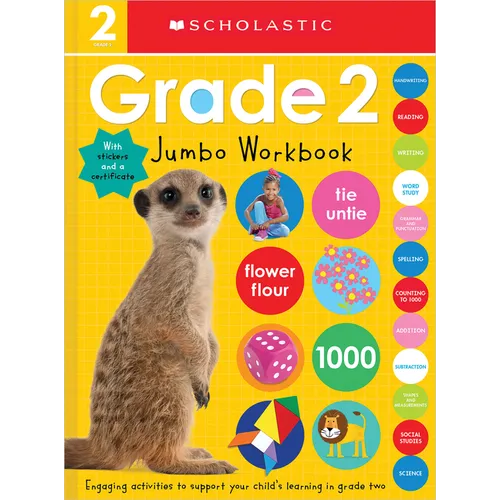 Second Grade Jumbo Workbook: Scholastic Early Learners (Jumbo Workbook)