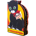 Black Cats at Halloween Shape Book
