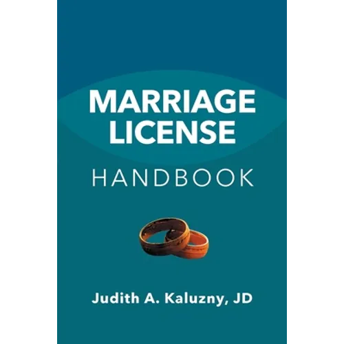Marriage License Handbook