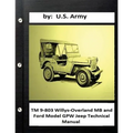 TM 9-803 Willys-Overland MB and Ford Model GPW Jeep Technical Manual