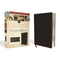 NIV, Cultural Backgrounds Study Bible, Bonded Leather, Black: Bringing to Life the Ancient World of Scripture