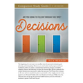 Decisions Study Guide: Are You Going To Follow Through This Time?