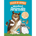 Sticker by Number: Woodland Animals