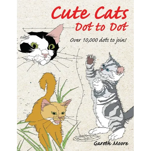 Cute Cats Dot to Dot