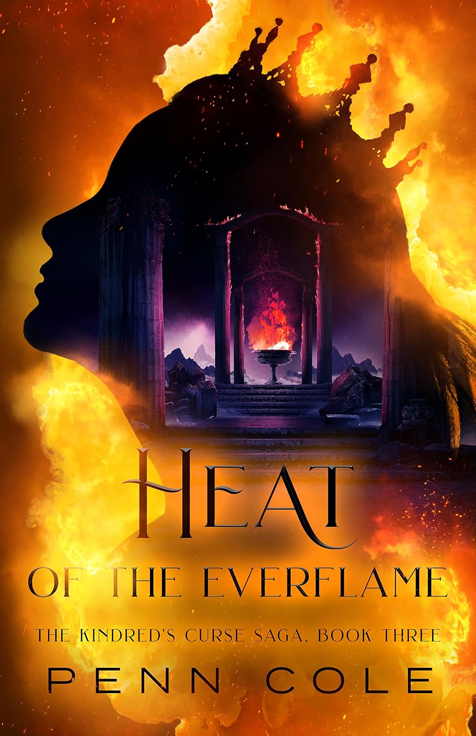 Heat of the Everflame: The Kindred's Curse Saga, Book Three