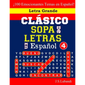 CLÁSICO SOPA De LETRAS En Español; 4