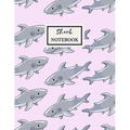 SHARK Notebook: Composition Book: Wide Ruled