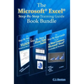The Microsoft Excel Step-By-Step Training Guide Book Bundle