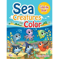 Sea Creatures to Color Coloring Book