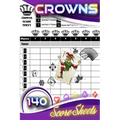 Crowns Score Sheet: Pocket Size 6 x 9 inches