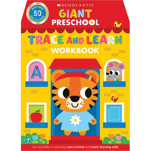 Giant Preschool: Trace and Learn Workbook (Scholastic Early Learners)