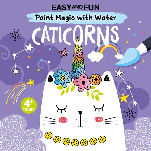 Easy and Fun Paint Magic with Water: Caticorns