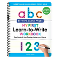 My First Learn-To-Write Workbook (Wipe Clean Edition): Pen Control, Line Tracing, Letters, and More!