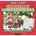 Cute & Cozy: Christmas Wordsearches: Includes Festive Coloring Scenes