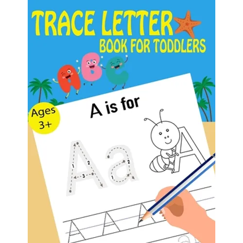 Letter Trace Books For Toddlers