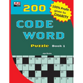 200 CODE WORD Puzzle Book 1