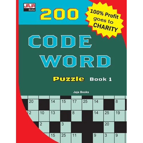 200 CODE WORD Puzzle Book 1