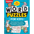 Word Puzzles for Kids: Dozens of Crosswords, Word Searches and Vocabulary Word Games for Ages 6-9, Screen-Free Word Puzzle Book to Build Spelling, Rea