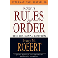 Robert's Rules of Order: The Original Edition