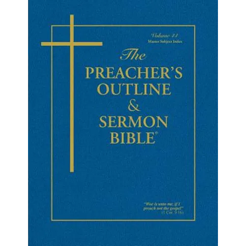 The Preacher's Outline & Sermon Bible: Master Subject Index
