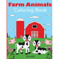 Farm Animals Coloring Book