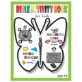 Bible Activity Book for kids ages 4-8: Bible Verses and Mazes Activities for Kids