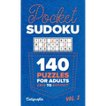 Pocket Sudoku: 140 Puzzles for Adults, Easy to Difficult