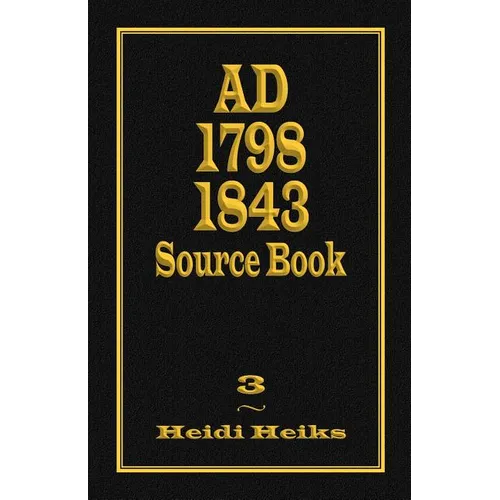 AD 1798 1843 Source Book