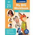 Disney Learning Big Workbook Grade 1: Math & English Workbook for Kids Aged 6-7, Curriculum-Based