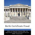 Birth Certificate Fraud