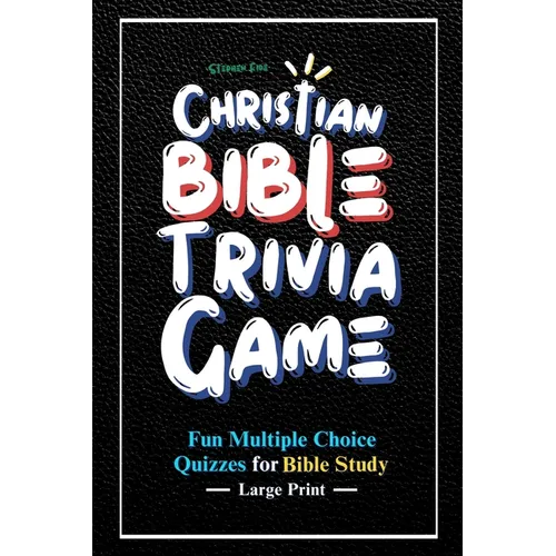 Christian Bible Trivia Game: Fun Multiple Choice Quizzes for Bible Study