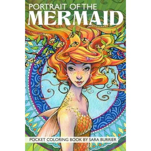 Portrait of the MERMAID Coloring Book