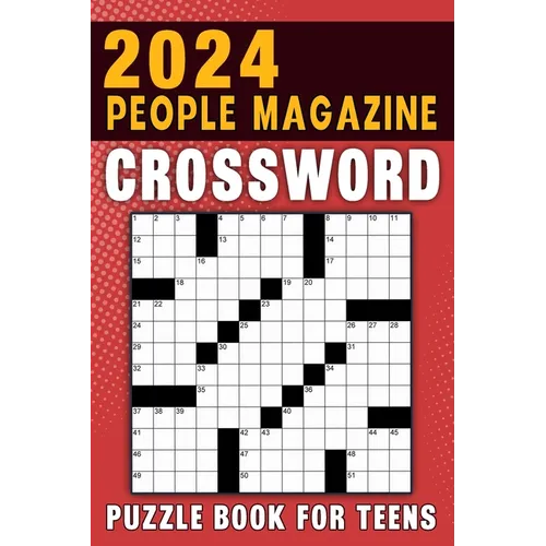 2024 People Magazine Crossword Puzzle Book For Teens: Stimulate Your Brain and Stay Entertained with Engaging Puzzle Activities