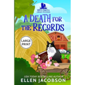 A Death for the Records: Large Print Edition