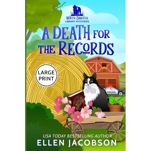 A Death for the Records: Large Print Edition