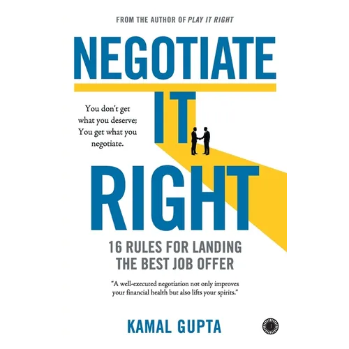 Negotiate It Right: 16 Rules for landing the best job offer