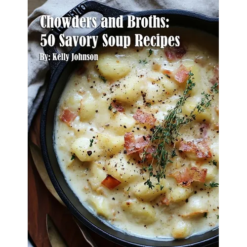 Chowders and Broths: 50 Savory Soup Recipes
