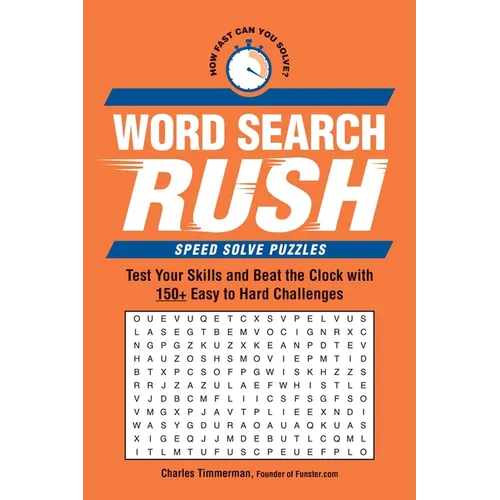 Word Search Rush: Test Your Skills and Beat the Clock with 150+ Easy to Hard Challenges