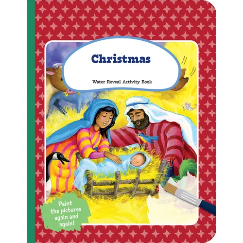 Christmas - Water Reveal Activity Book