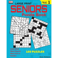 SENIORS Puzzle Book: 120 variety puzzles specially designed for adults