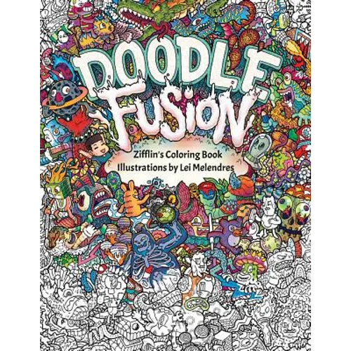 Doodle Fusion: Zifflin's Coloring Book