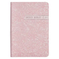 KJV Bible Pocket Faux Leather, Pink