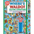 Where's Waldo? Exciting Expeditions: Play! Search! Create Your Own Stories! (a Compact, Travel-Size Hidden Object Activity Book with Puzzles and Promp